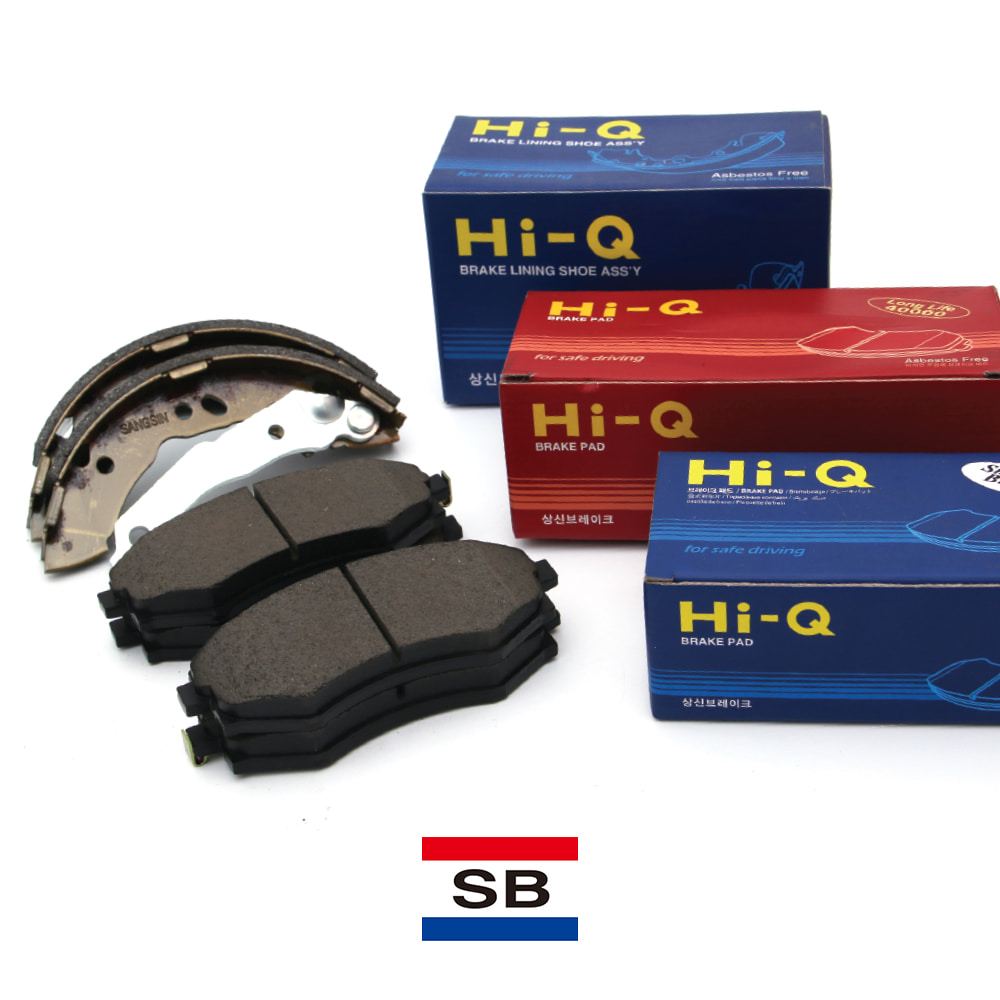 투싼ix 상신 하이큐 브레이크 뒷패드 라이닝 SP1187 (58302-2SA00)